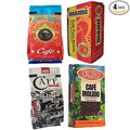 Puerto Rican Variety Pack Ground Coffee Kit - 4 Local Favorites in 8-8.8 Ounce Bags (33.6 oz total) | Café Draco Rosa El Meson Mamí &amp Del Patio