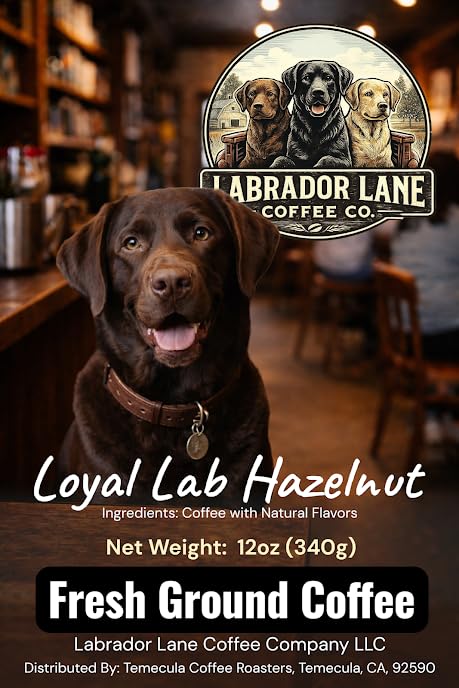 Loyal Lab Hazelnut Small Batch Premium Flavored Coffee - 12oz