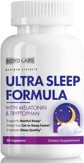Ultra Sleep Formula with Melatonin and L-Tryptophan - 60 Count (1)