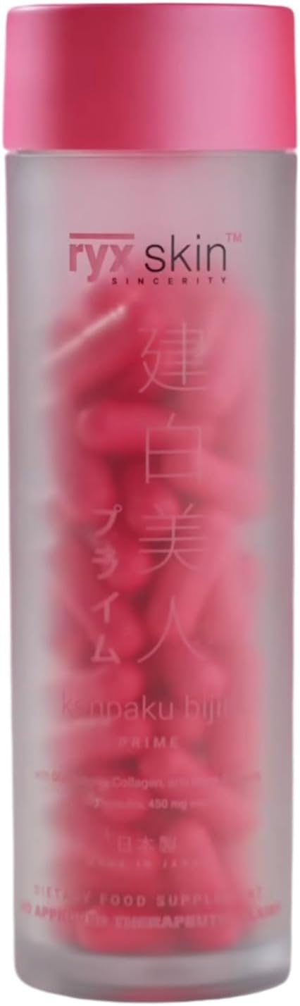 Ryx Kenpaku Bijin Prime Glutathione with Collagen and Placenta - 62 caps