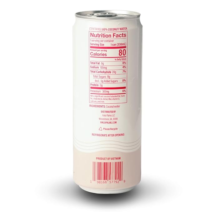 ciao bella Premium Coconut Water: All-Natural Hydration Non-GMO One Simple Ingredient 11.15 Fl Oz (Pack of 12)