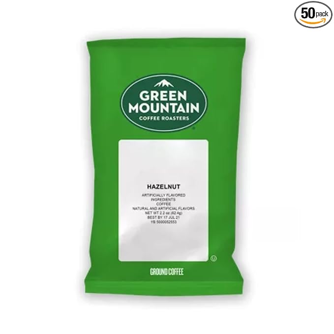 Green Mountain Coffee Roasters Hazelnut Keurig Fractional Packs 50 Count 2.2 oz.