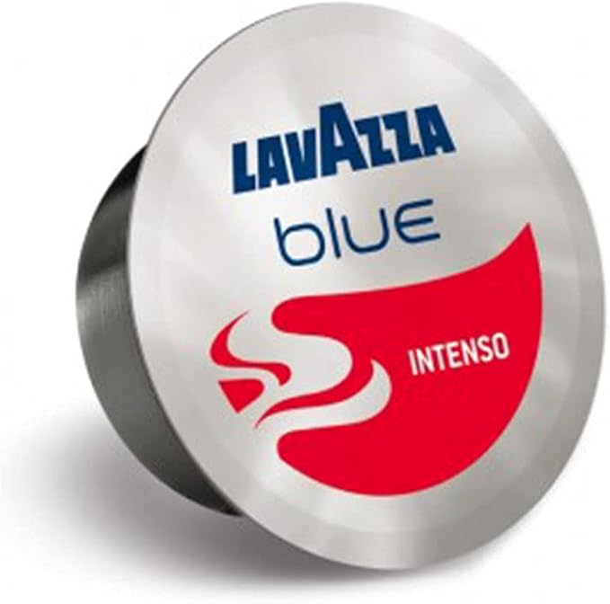 Lavazza BLUE Capsules Espresso Intenso Coffee Blend Medium Roast 28.2-Ounce Boxes (Pack of 100) Value Pack Blended and roasted in Italy Full bodied with intense and persistent flavor