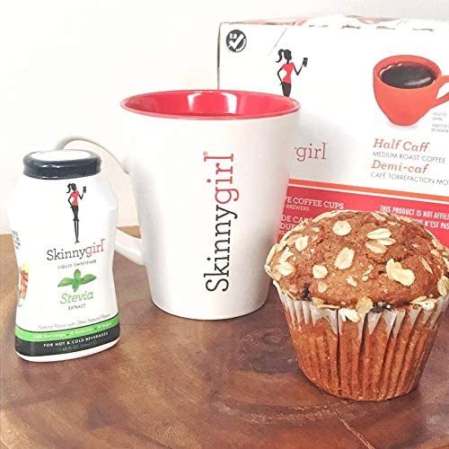 Skinnygirl Flavored Coffee Pods Single Serve Coffee for Keurig K Cups Machines 24 Count Americano Espresso Roast and 24 Count Salted Caramel 48 Total Recyclable Pods