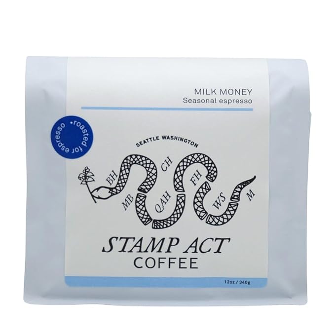 Milk Money - Roasted by Stamp Act - Whole Bean Coffee - 2 Pound Bag
