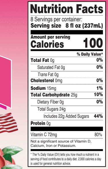 Langers White Cranberry Juice Cocktail 64 Fl Oz (Pack of 8)