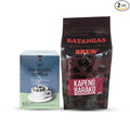 Mercado Drip Coffee Bundle 100g– Premium Ground Coffee Single-Serve Brew Bags Convenient Portable Drip Packets for Fresh Hot Coffee Assorted Flavors (300g Regular Blend)