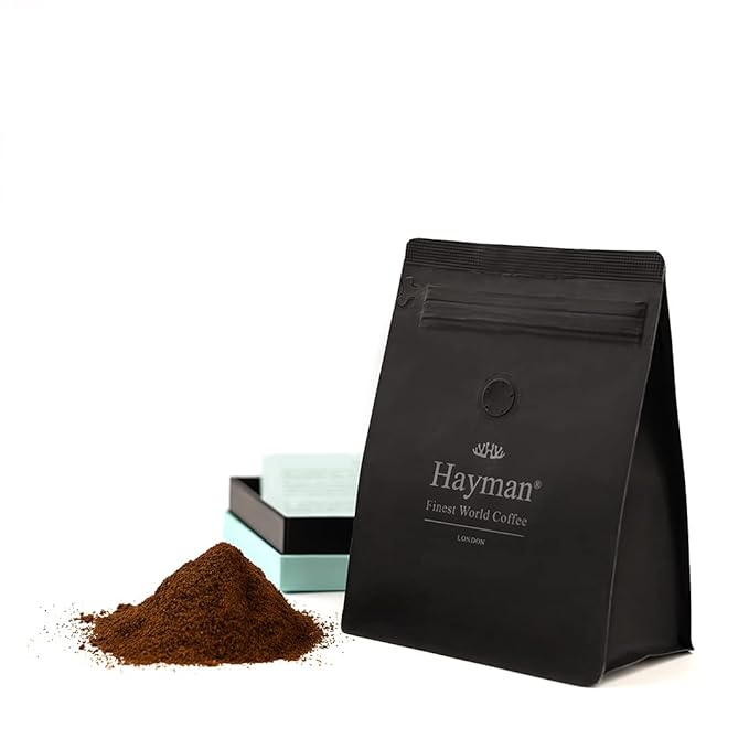 Hayman 100% Brazil Fazenda Sao Paulo Specialty Coffee Ground Medium Roast 12oz | Fresh Roasted Brazilian Coffee