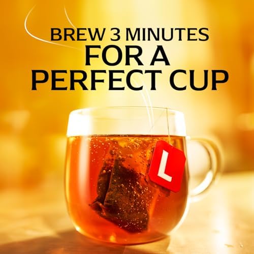 Lipton Earl Grey Tea Bags Flavored Teabags 120 Total Bags (20ct - Pack of 6)