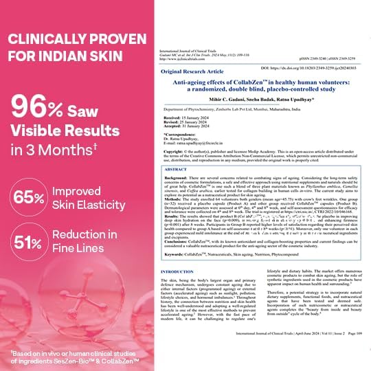 OZIVA Plant Based Collagen Builder for Glowing &amp Youthful Skin Collagen Powder for Women &amp Men with Biotin Silica &amp Vitamin C (Collagen Classic Pack of 1) 250G (Pack of 2)