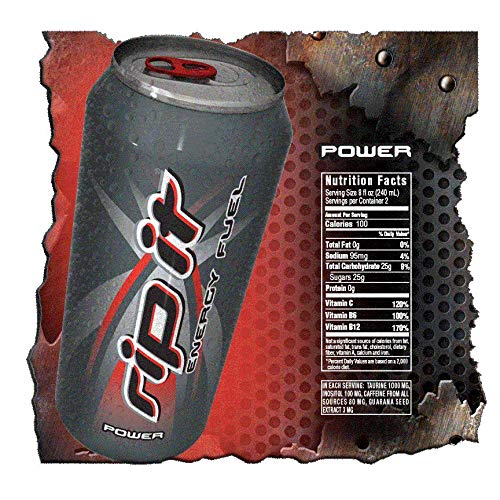 Rip It Energy Drinks Tribute Editions (Power 3 Cans)