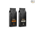 Abbotsford Road - Specialty Coffee Variety Pack Espresso Gourmet Roasted Coffee Beans Ideal for Cold Brew Drip Aeropress Pour Over or Percolator Includes Two 12oz Bags (Forza | Nero Ground)