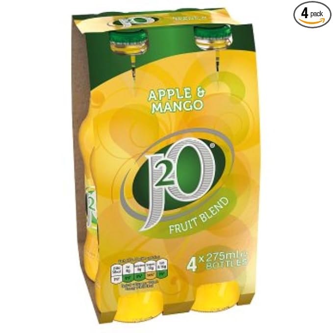 J2O Apple &amp Mango Juice 4 X 275ML