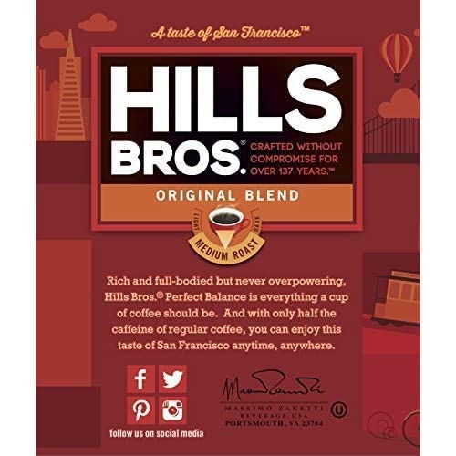 Hills Bros. Original Medium Roast Coffee (26 Ounce (Pack of 2))