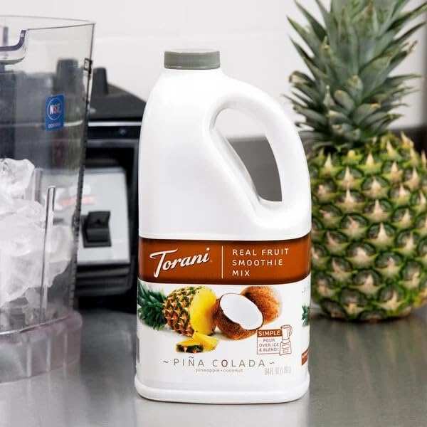 Torani Real Fruit Smoothie Mix Pina Colada 64 Ounce