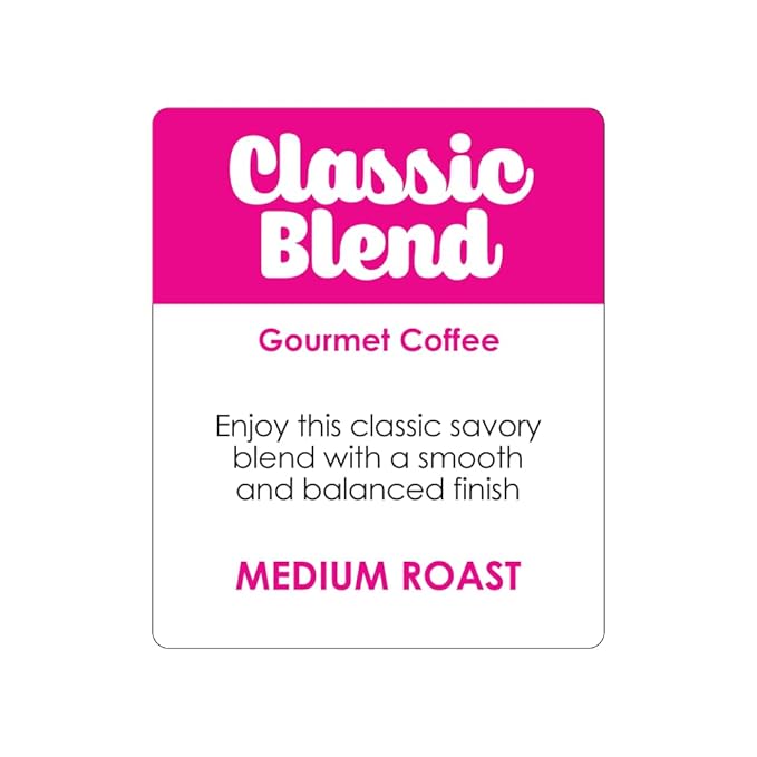 Donut Café - Coffee Gourmet Pods Classic Blend Medium Roast – Non-GMO Gluten Free – Compatible with Keurig K Cup Brewers – Smooth &amp Delicious – 36 Count