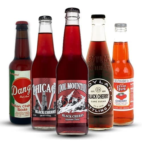 Ultimate Cherry Soda Sampler - Premium Root Beer Variety Mix Case - Gourmet Sodas from All Around the Country - 12oz (96-Pack)