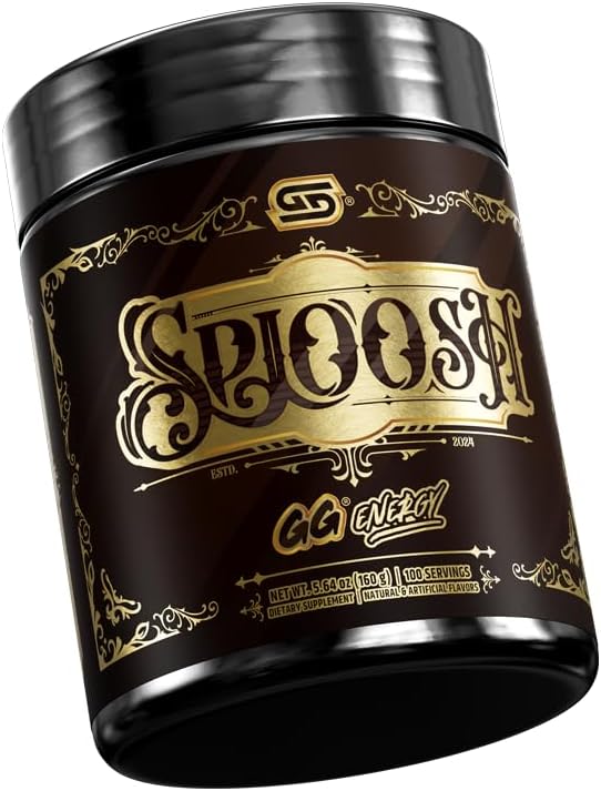Gamer Supps GG Energy - Sploosh by CottontailVA (100 Servings) - Keto Friendly Gaming Energy and Nootropic Blend Sugar Free + Organic Caffeine + Vitamins + Immune Support Powder Drink