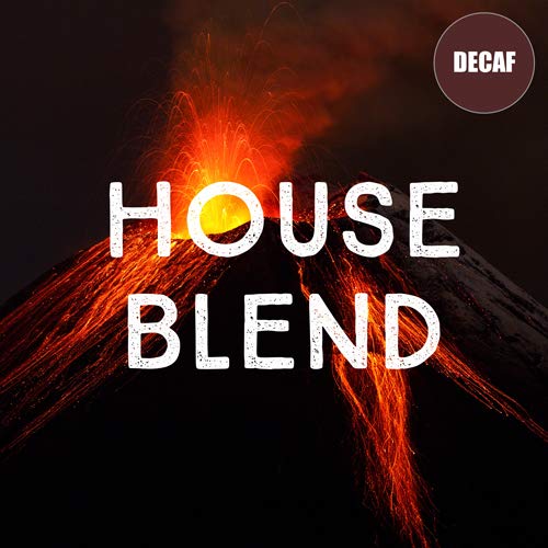Volcanica House Decaf Coffee Whole Bean Swiss Water Processed Fresh Roasted 5 lbs
