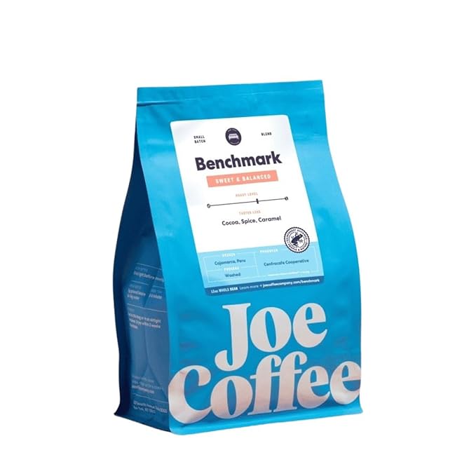 Benchmark - Roasted by Joe Coffee Company - Freshly Ground Coffee - 12 Ounce Bag