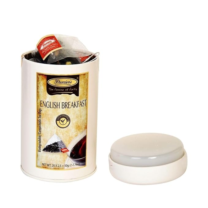 Premiers Gourmet Tea Gift Set | English Breakfast Orange Blossom and Princess Blue Grey Chai | 3-in-1 Tea Collection with Herbs Flowers and Fruits | Ideal Gift for Delicious Tea Lovers