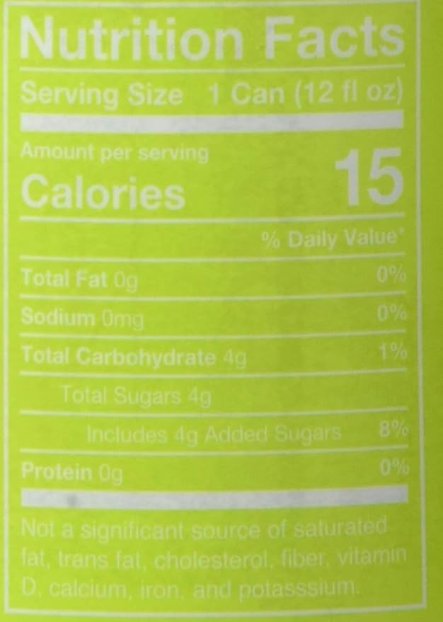 Poppi Ginger Lime Prebiotic Soda 12 Fl Oz (Pack of 12)
