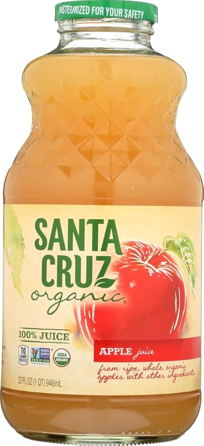 Santa Cruz Organics Apple Juice 48x 32OZ