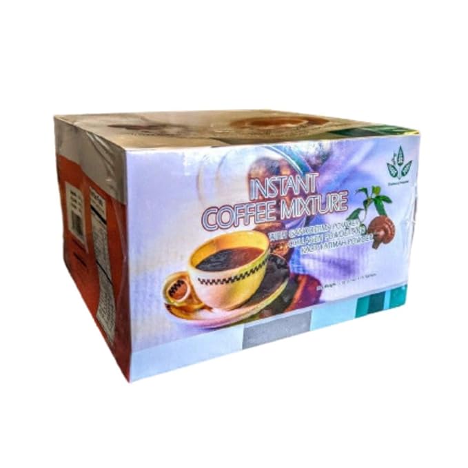 Diamond Interest Healthy Hair Skin &amp Nails Coffee with Ganoderma Collagen and Kacip Fahtima (Case)