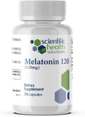 Melatonin 120mg | Single-Dose Melatonin in Easy-to-Swallow Capsules | Vegan Non-GMO &amp Gluten-Free | US-Made Extra Strength (30 Count (Pack of 1)