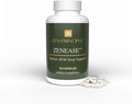 Zen Principle Zenease Sleep Support with Magnesium Glycinate Ashwagandha KSM-66® Saffron L-Theanine &amp GABA – No Melatonin Natural Stress Relief &amp Sleep Aid. 90 Capsules