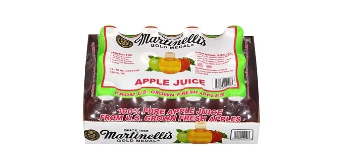 Martinellis Apple Juice 10 Fl Oz (Pack of 12)