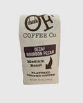 Out of Coffee Co. Bourbon Pecan Decaf Medium Roast Flavored Ground Coffee 12 Oz. Bag 1