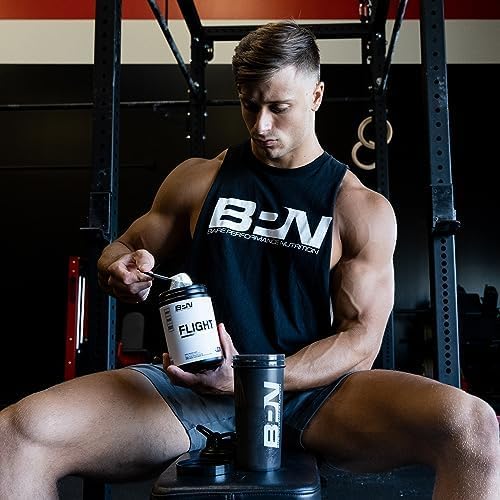 BARE PERFORMANCE NUTRITION BPN Flight Pre Workout Supports Energy and Mental Focus Improved Endurance &amp Muscle Pumps with CarnoSyn® Beta Alanine Mango 30 Servings