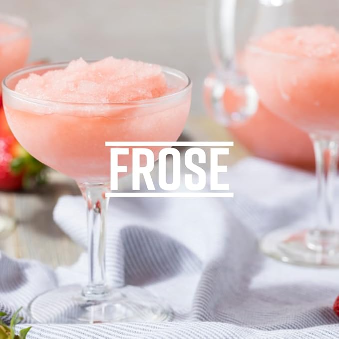 Tropical Sensations Frosé Granita Slushie Mix – 6 Bottles 64 oz Each – Non-Alcoholic Frozen Drink Mix for Slush Machines – Bulk Case