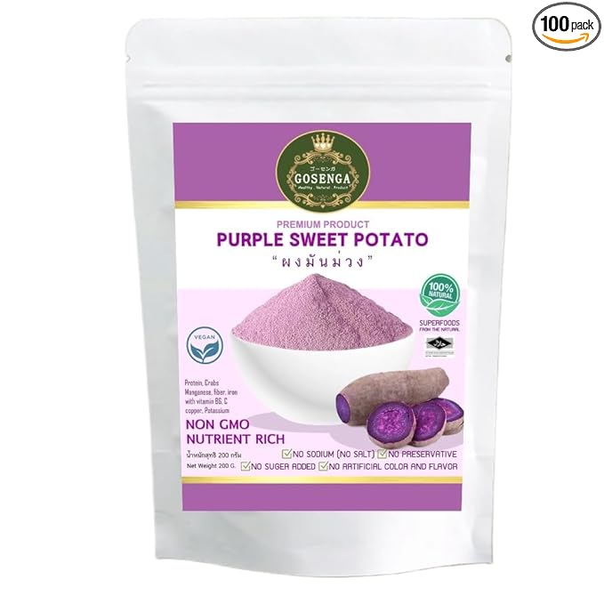 โกเซนกะ VEGETABLE POWDER 200g (200g PURPLE SWEET POTATO)