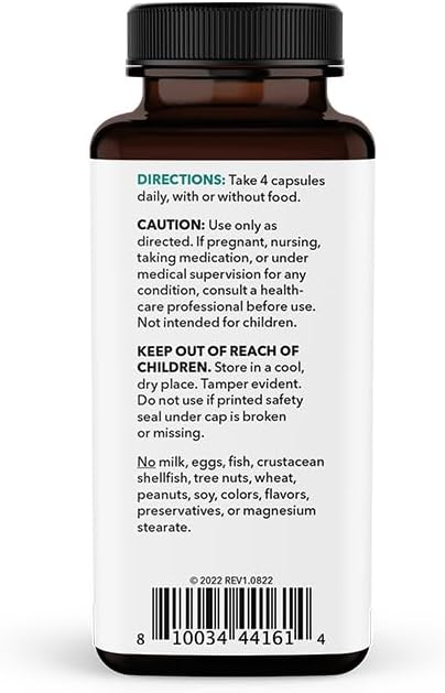 LifeSeasons Magnesium Glycinate 350 mg – Highly Absorbable Magnesium Supplement for Sleep Support Calm Mood &amp Muscle Relaxation – Vegan Gluten‑Free 120 Vegetarian Capsules
