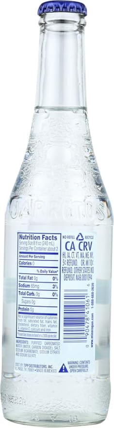 Jarritos Mineragua Soda 12.5 OZ (Pack of 3)