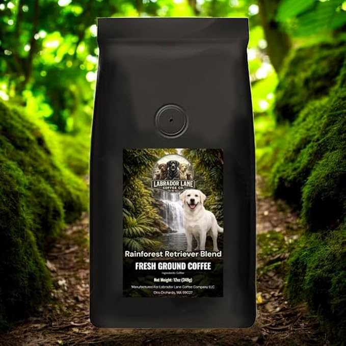 Rainforest Retriever Blend Premium Small Batch Coffee 12oz