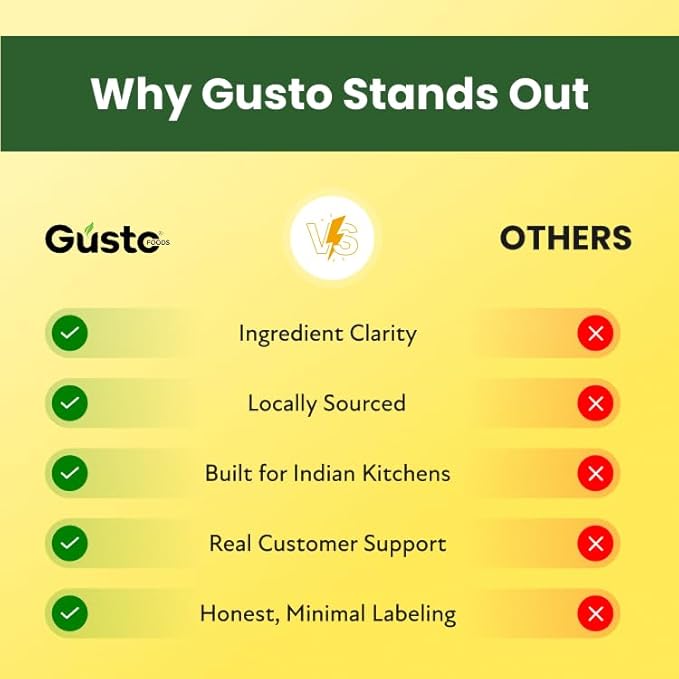 Gusto Foods Green Lime Juice Concentrate - Pack of 4 (800ml)