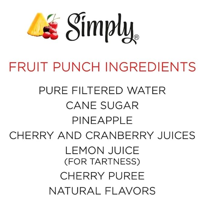 Simply Fruit Punch 4 pk./52 fl. oz.