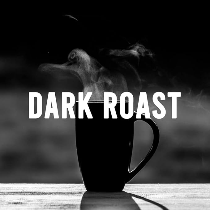 Volcanica Coffee Dark Roast Coffee Whole Bean Fresh Roasted 16-ounce