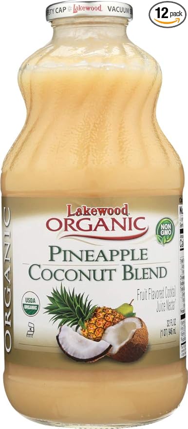 Lakewood Pina Colada Juice OG2 32 oz. (Pack of 12)
