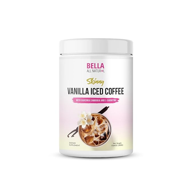Bella All Natural Skinny Vanilla Iced Coffee - 500g