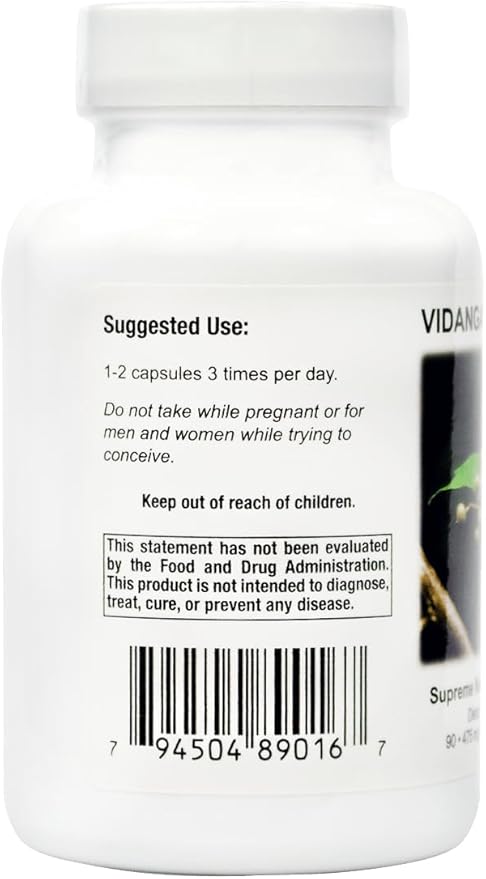 Supreme Nutrition Vidanga Supreme 90 Pure Vidanga Vegetarian Capsules (Pack of 2)
