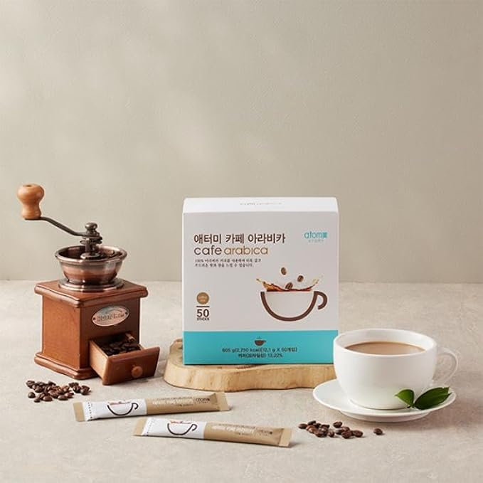 Atomy Arabica Instant Coffee Korean 3-in-1 Mix 50 Sticks