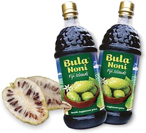 Bula NONI®Juice 100% Pure Certified Organic 2PK Case. (Two 1 Liter Bottles per case) Today's Deal. Nature's Super Food Juice.