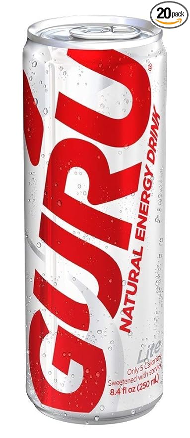 Guru Natural Energy - Lite - 8.4fl.oz (Pack of 20)