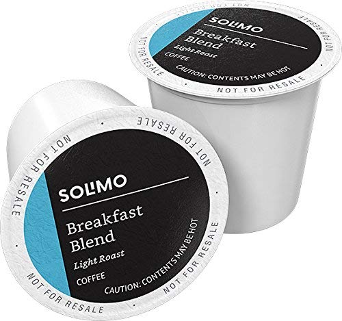 Amazon Brand - Solimo Medium Dark Roast and Light Roast Coffee Pods Compatible with Keurig 2.0 K-Cup Brewers