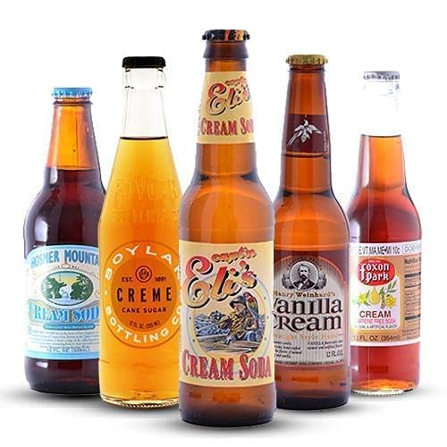 Ultimate Cream Soda Sampler - Premium Cream Soda Variety Mix Case - Gourmet Sodas from All Around the Country - 12oz (48-Pack)