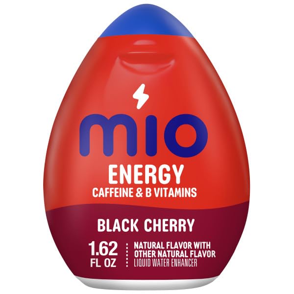 MiO Hydrate &amp Energy - Arctic Grape Black Cherry Green Thunder Lemon Lime and Tropical Fusion. Liquid Water Enhancer Variety Pack
